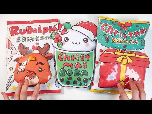 Christmas special Blind bags unboxing l ASMR