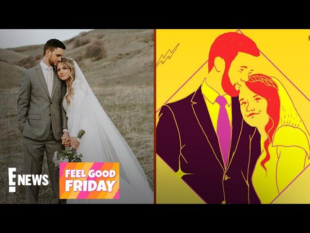 Utah Couple Livestreams Wedding Amid Covid Lockdown | Feel Good Friday | E! News