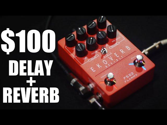 Budget Delay/Reverb Pedal - Flamma Ekoverb Demo