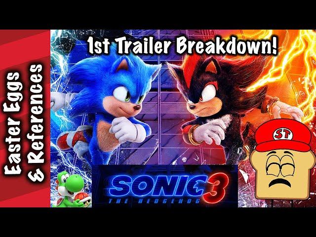 Sonic Movie 3 Trailer Break Down, Easter Eggs and References!