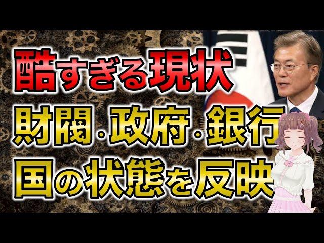 韓国酷すぎる現状財閥・政府・銀行の密な関係‼️国の状態を投影か【韓国経済・韓国財政】