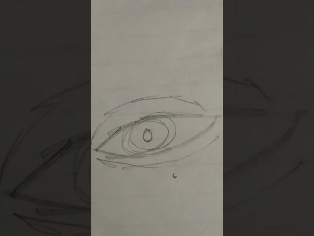 how to draw manga eye with sharingan