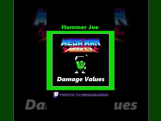 Examining Hammer Joe: Mega Man Maker Enemy Tutorial!