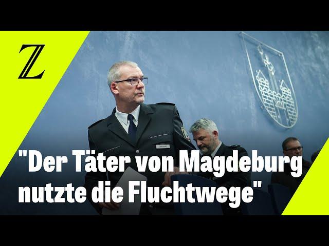 Magdeburg: Die Polizei zum Stand der Ermittlungen