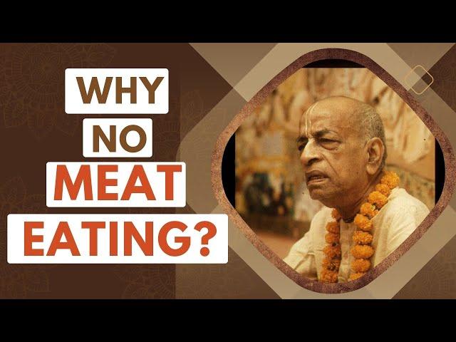  Why No Meat Eating? | Srila Prabhupada Short Lectures Bhagavatam #prabhupadavani