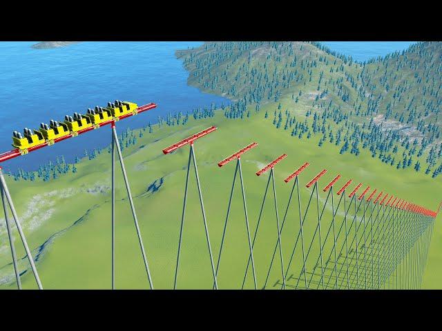 Platforms Down Roller Coaster – Planet Coaster