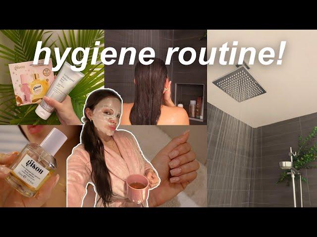 HYGIENE ROUTINE 🩷 : in depth feminine hygiene, full body pamper routine, how to smell good all day