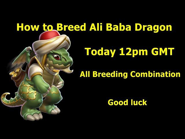 How to Breed Ali Baba Dragon-Dragon Mania Legends | Top Breeding Combination Ali Baba DOTM | DML