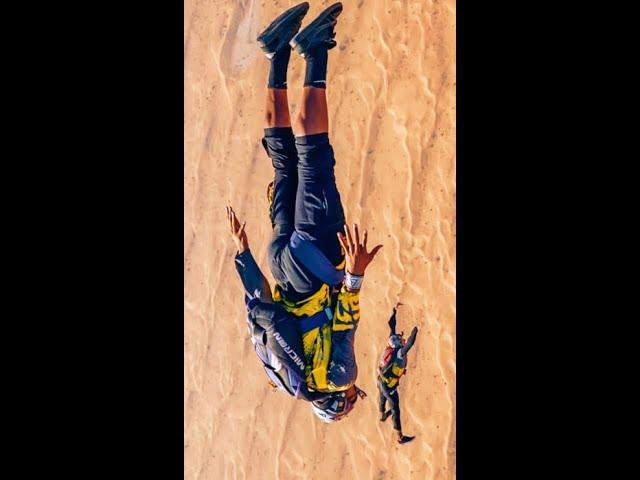 Feeling the flow...   #DesertCampus #SkydiveDubai #MyDubai