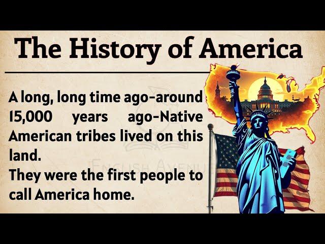 The History of the USA  || Learn English Through Story || Graded Reader for Listening Practice