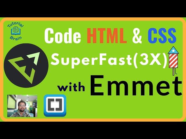 Emmet - Code HTML & CSS Super Fast (Lesson 1)