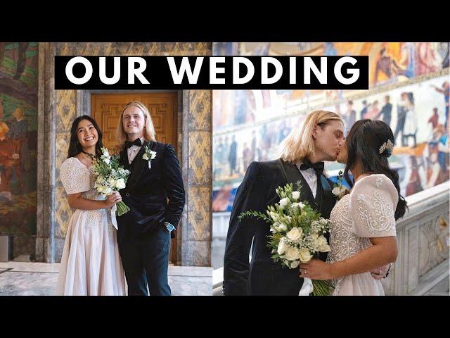 our FILIPINO + NORWEGIAN CIVIL WEDDING in NORWAY! 