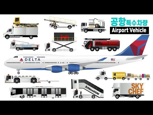 [Learn Korean with Pictures] Airport ground vehicle