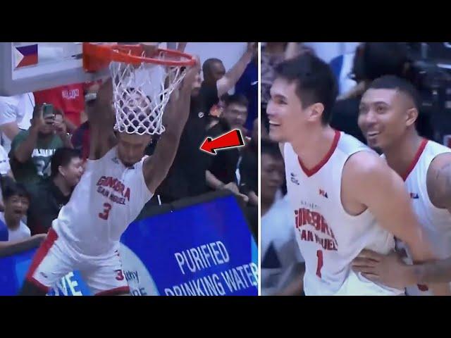 Jamie Malonzo shocks Ginebra fans w/ Monster Slam! Malonshow is back!