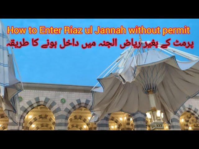 Masjid Nabawi Umbrellas Opening & Closing| How to Enter Riaz ul Jannah without permit|Variety Vision