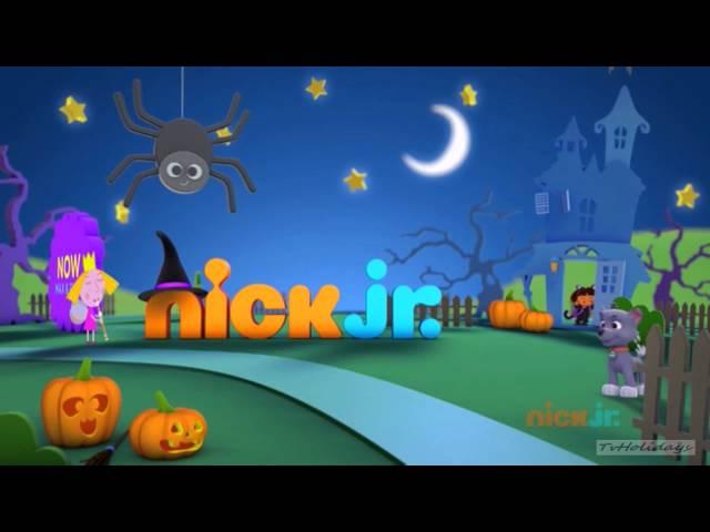 Nick Jr UK Halloween Ident and Logo 2014