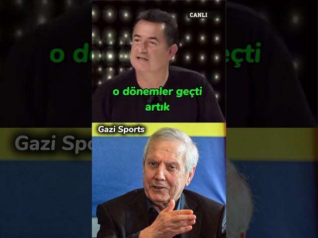 Acun Ilıcalı Fenerbahçe Başkan Adayı Aziz Yıldırım’a Fena Kızdı  #shorts #football