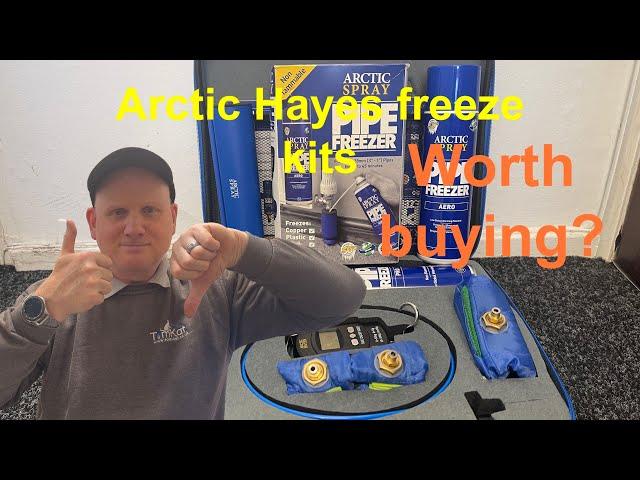 Arctic  Hayes freeze kits are they worth it? Unboxing, reviewing and using Arctic spray pro and Aero