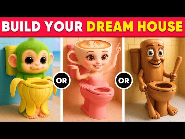 Would You Rather...? Build Your Fancy Millionaire House  Daily Quiz