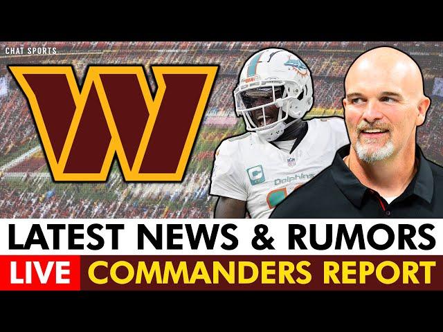 Commanders Report LIVE: Trade For Tyreek Hill Possible? + Washington’s ‘Secret Weapon’ On Defense