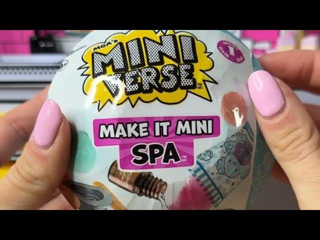 Unboxing NEW Mini Verse Make It Mini Spa ‍️