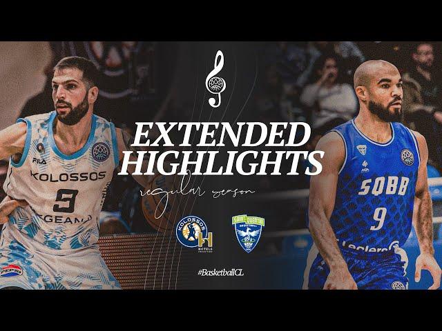 Kolossos H Hotels v Saint-Quentin Basket-Ball | Full Game Highlights | #BasketballCL 2024-25