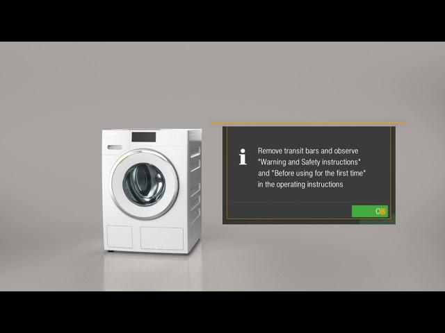 How to Install Your Miele W1 Washer