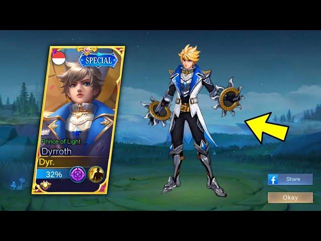 FINALLY DYRROTH NEW SKIN PRINCE OF LIGHT IS HERE!!