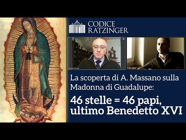 La scoperta di A. Massano sulla Madonna di Guadalupe: 46 stelle = 46 papi, ultimo Benedetto XVI