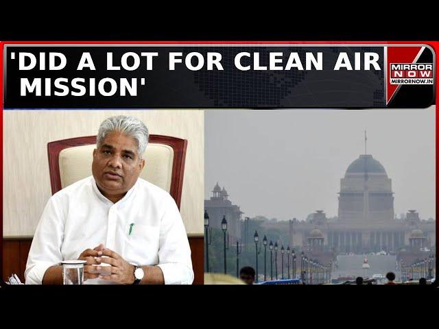 'Did A Lot For Clean Air Mission' Environment Minister Bhupendra Yadav Loud Himself Over Pollution