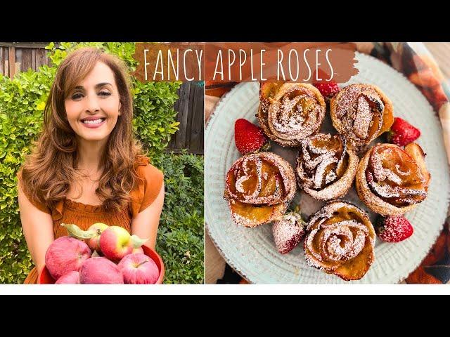 THESE APPLE ROSES are TOO PRETTY to EAT! (BUT TOO DELICIOUS to RESIST!)