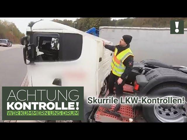  Die skurrilsten LKW-Verstöße!  3 LKW-Kontrollen | Achtung Kontrolle