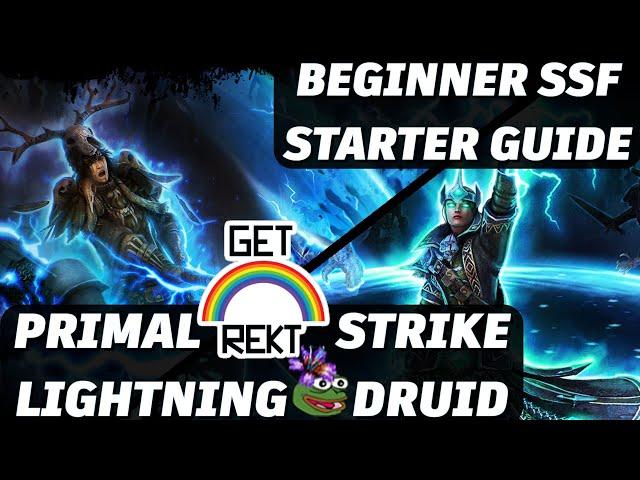 Grim Dawn Beginner Guide - Lightning Primal Strike Druid [HC viable]