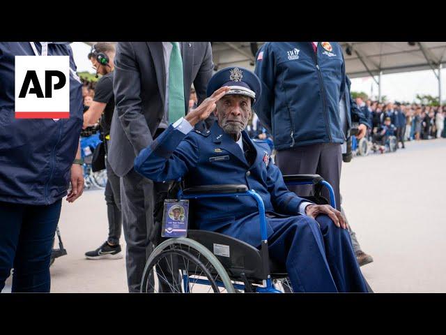 Emotional highlights during D-Day's 80th anniversary in Normandy