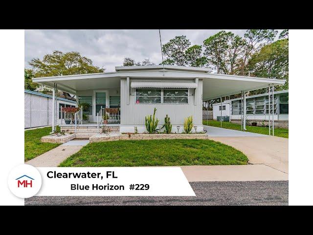 Clearwater FL Mobile Home For Sale In Blue Horizon Lot 229 - MH Resales