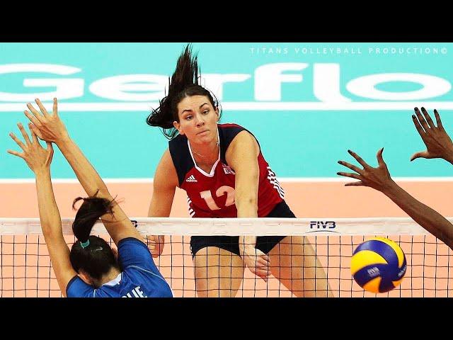 Kelly Murphy - Powerful Volleyball Spikes | FIVB World Grand Prix 2017