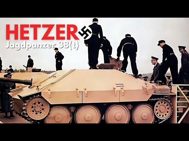 The Hetzer: Deadly Hidden Hunter Tanks from World War II