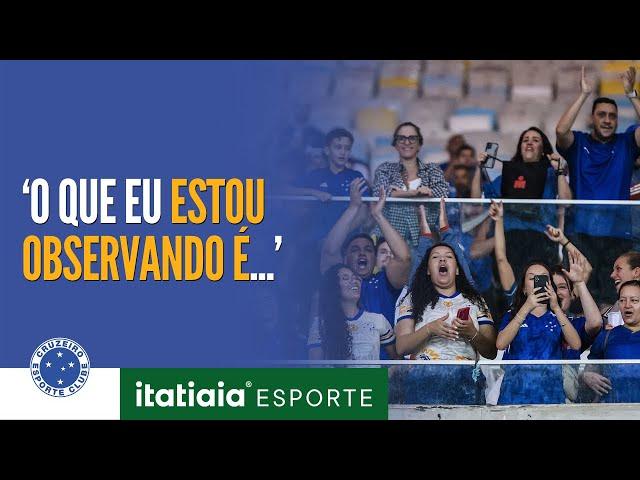 TORCEDOR DO CRUZEIRO NA BRONCA COM A DERROTA DO CRUZEIRO NO BRASILEIRÃO: "ATÉ QUANDO?"