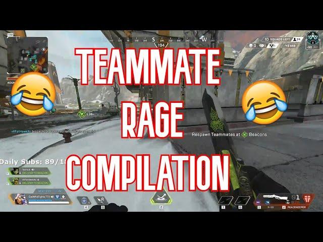 FAIDE MAKING TEAMMATES RAGE COMPILATION