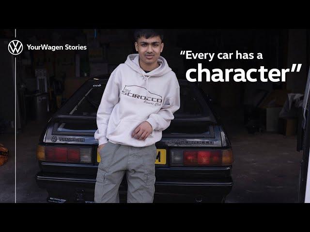 I started working on my Scirocco at 10 years old | HanzalahsWagen | YourWagen Stories - Ep 2