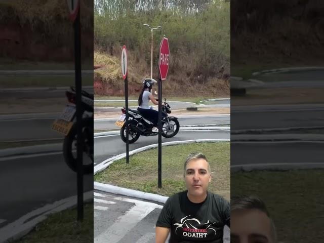 Reagindo vídeo do exame de moto DETRAN MG