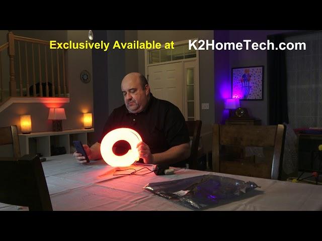 K2 Home Tech RGBCCT Neon Flex with Gledopto LED RGB CCT Strip Controller