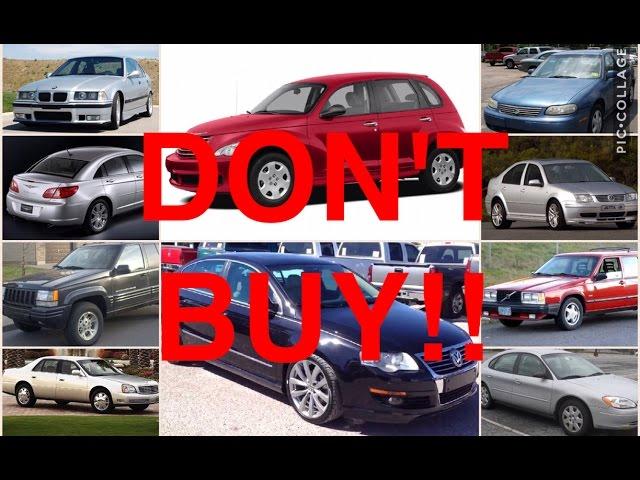 10 Used Cars You Should NEVER Buy (PART 2)
