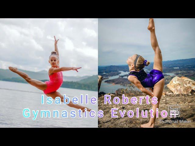 Isabelle Roberts Gymnastics Evolution || Age 3-10