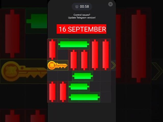 Hamster Kombat Mini Game Today 16 September Unlock Key | 16 September Mini Game Hamster Kombat