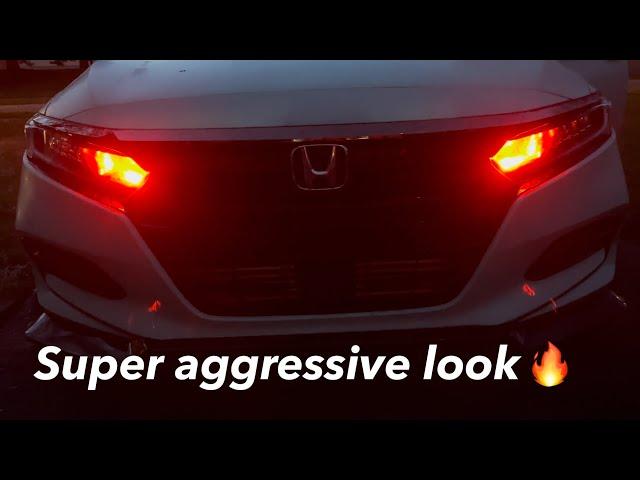 RGB headlight led install on 2018-2020 honda accord