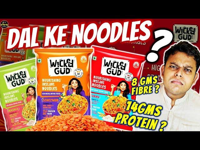 Most "HEALTHY" Noodles in INDIA?  WICKED GUD Noodles Review | INSTANT NOODLES Just Got "HEALTHIER"