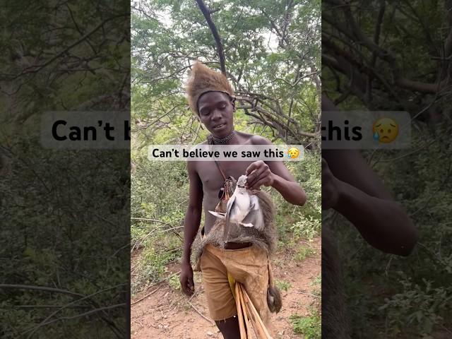 This is how the Hadza Tribe catch their lunch. It was hard to watch but try to keep an open mind.