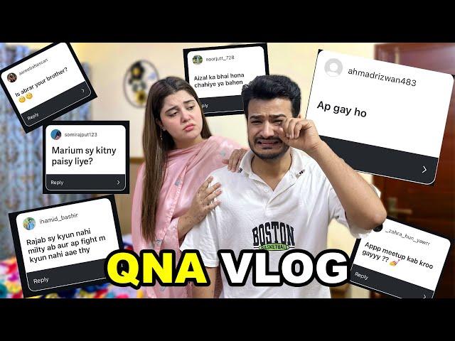 First Ever QnA Jis Ny Mje Rola Diya || Sab Controversies Ka Jawab Diya