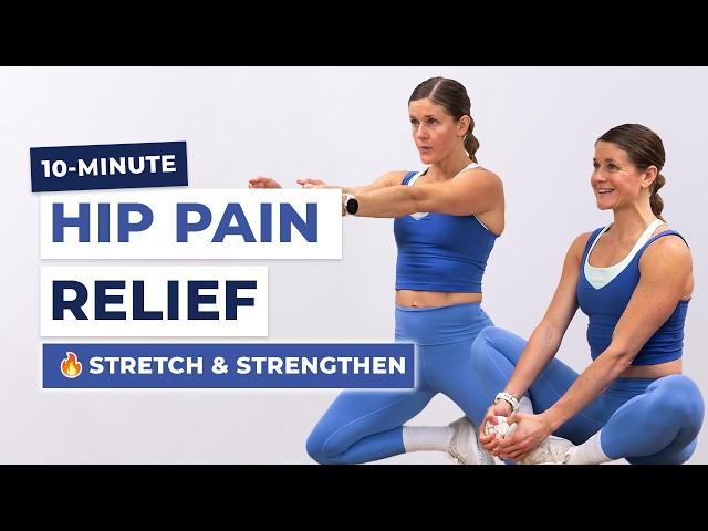 10-Minute Hip Pain Relief (No Equipment)